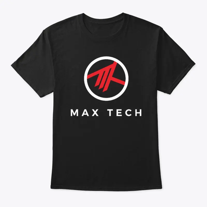 Max Tech White Logo